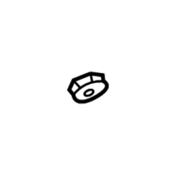 GM 11518447 Bracket Nut 11518447 GM Bracket Nut Illustration 1 of 1