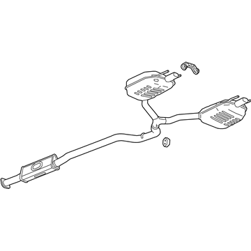 Buick Regal Sportback Muffler - 84619999
