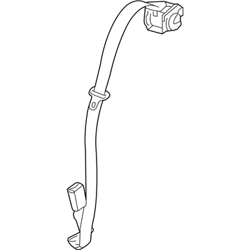 Chevy Cobalt Seat Belt - 19180954