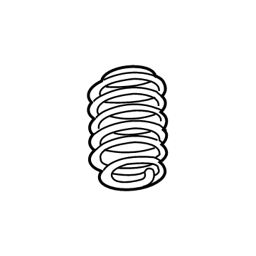 GM 26532406 Spring, Rear Spring 26532406 GM Spring, Rear Spring Illustration 1 of 1