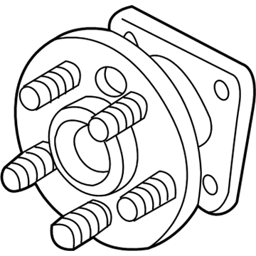 Cadillac 7470555 Hub & Bearing