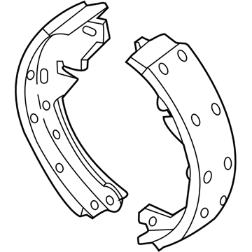 Chevy 19152644 Brake Shoes