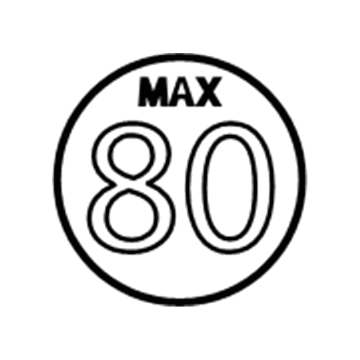 Chevy 13267271 Caution Label