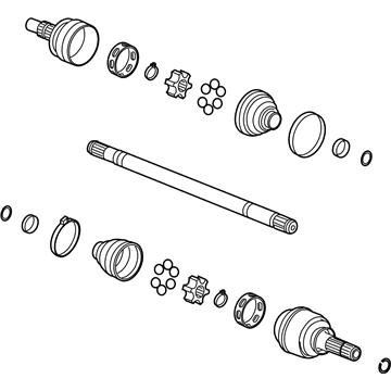 Chevy Camaro Axle Shaft - 23473010