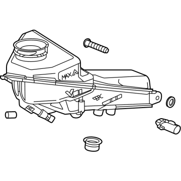 Cadillac Brake Master Cylinder Reservoir - 84826637