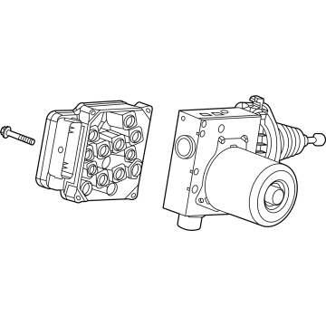 Cadillac CT5 ABS Pump And Motor Assembly - 84826636
