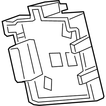 84356882 GM Mount Bracket Illustration 1 of 1