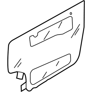 Pontiac 92158667 Water Deflector
