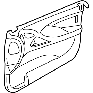 Pontiac 92147562 Door Trim Panel