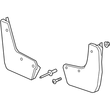 Cadillac Mud Flaps - 84535417