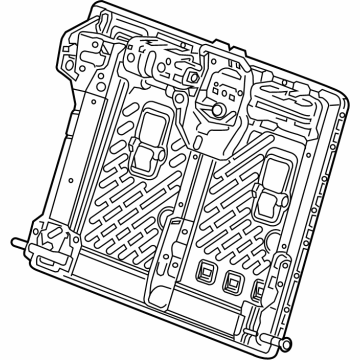Buick 13549149 Seat Back Frame