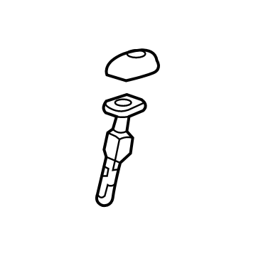 Buick 42714101 Headrest Guide