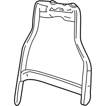 Chevy 12454720 Seat Back Frame