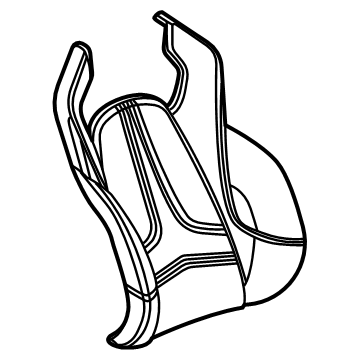 Chevy 84828646 Seat Back Cover