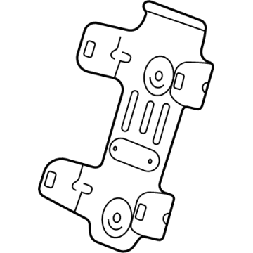 GM 84173167 Mount Bracket, Rear 84173167 GM Mount Bracket, Rear Illustration 1 of 1