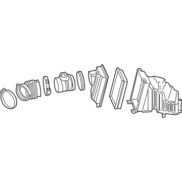 GM 25888389 Upper Housing 25888389 GM Upper Housing Illustration 1 of 1