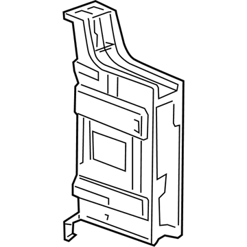 GM 95182627 Mount Bracket 95182627 GM Mount Bracket Illustration 1 of 1