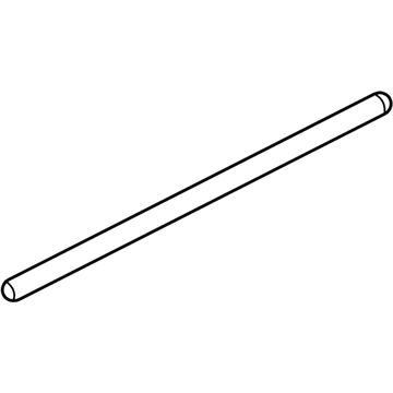 GM 42588401 Belt Molding, Rear Driver Side 42588401 GM Belt Molding, Rear Driver Side Illustration 1 of 1