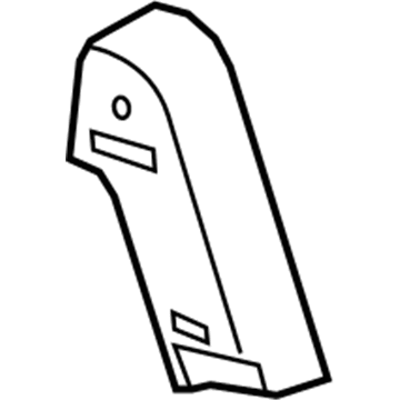 25950297 GM Lower Trim Illustration 1 of 1