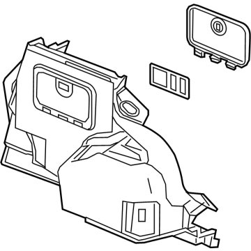 Cadillac 85001028 Trunk Side Trim