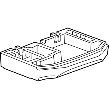 84576309 GM Support Panel, Jet Black Illustration 1 of 1