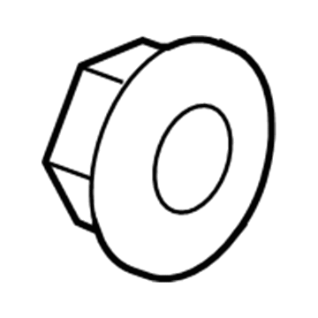Chevy 11517996 Rear Hanger Nut