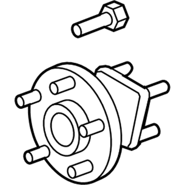 Chevy 20907864 Rear Hub
