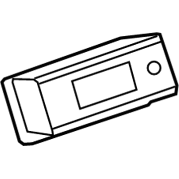 Cadillac HVAC Control Module - 13593357