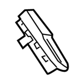 23484609 GM Hazard Switch, Black Illustration 1 of 1
