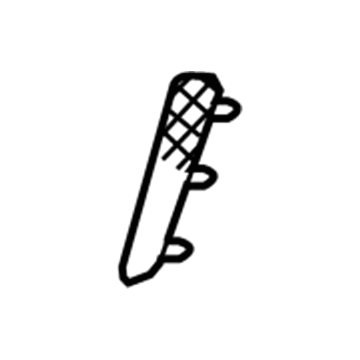 GM 88975667 Outer Grille 88975667 GM Outer Grille Illustration 1 of 1