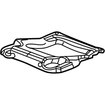 GM 22704708 Seat Frame, Red Line, Front 22704708 GM Seat Frame, Red Line, Front Illustration 1 of 1