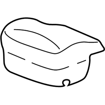 GM 22726435 Seat Cover, Front Driver Side 22726435 GM Seat Cover, Front Driver Side Illustration 1 of 1