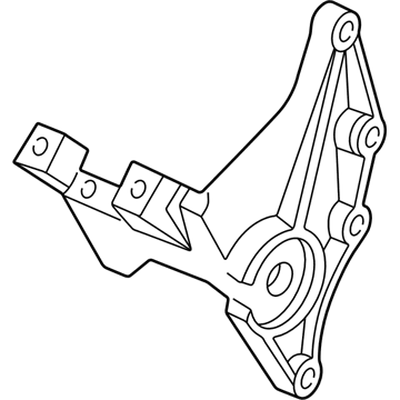 GM 24573852 Alternator Bracket 24573852 GM Alternator Bracket Illustration 1 of 1