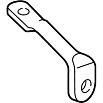 GM 24506883 Alternator Brace 24506883 GM Alternator Brace Illustration 1 of 1