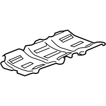 Cadillac 12641014 Oil Pan Baffle