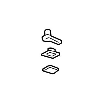 GM 84811001 Microphone 84811001 GM Microphone Illustration 1 of 1