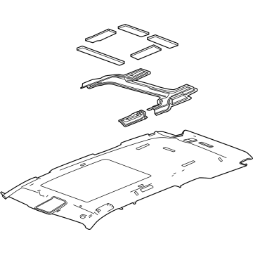 Chevy 85156033 Headliner