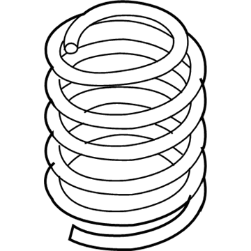 Pontiac 96653237 Coil Spring