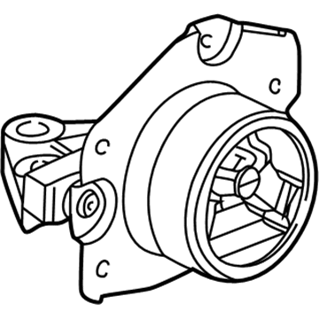 Chevy 15835312 Transmission Mount