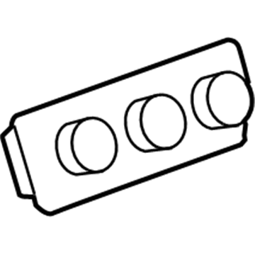 Saturn Blower Control Switches - 20931044