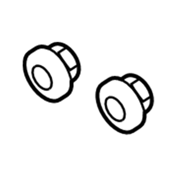 GM 11611054 Front Lamp Assembly Nut 11611054 GM Front Lamp Assembly Nut Illustration 1 of 1