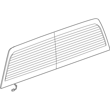 Chevy 84008420 Back Glass