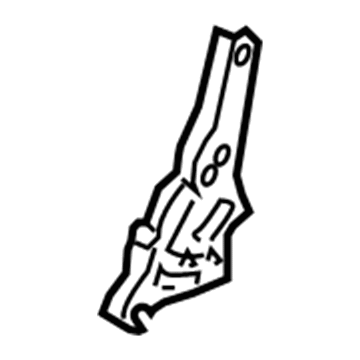 GM 89043311 Hinge 89043311 GM Hinge Illustration 1 of 1