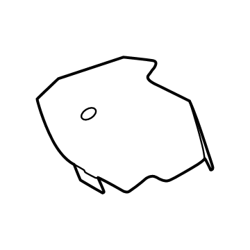 Cadillac 84991106 Cover Shield