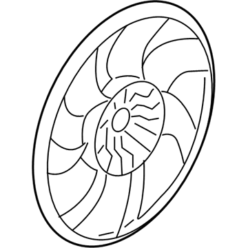 Chevy 20897351 Fan Blade