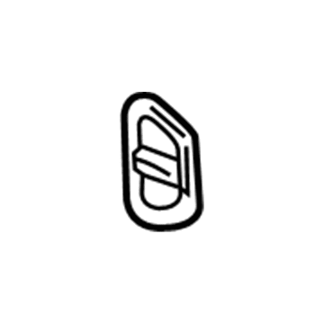 GM 22711961 Check Strap Grommet, Rear Lower 22711961 GM Check Strap Grommet, Rear Lower Illustration 1 of 1