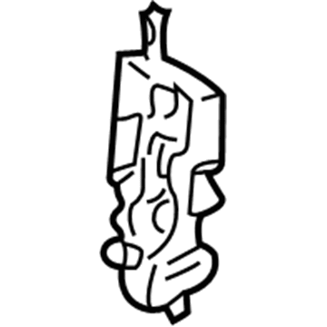 22723571 GM Lock Actuator, Rear Passenger Side Illustration 1 of 1