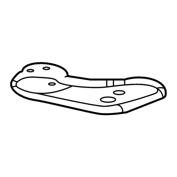 Chevy 84734643 Rear Bracket