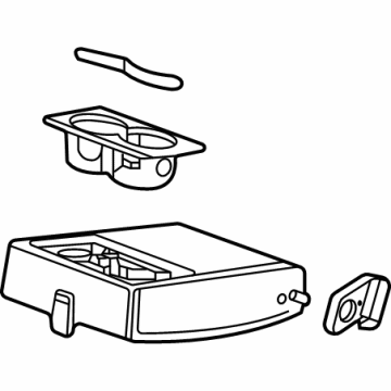 Cadillac 87838784 Armrest Assembly