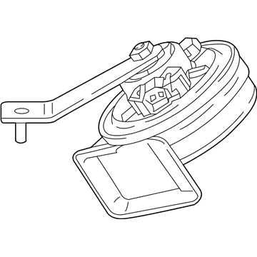 GM 84782549 Lower Note Horn 84782549 GM Lower Note Horn Illustration 1 of 1
